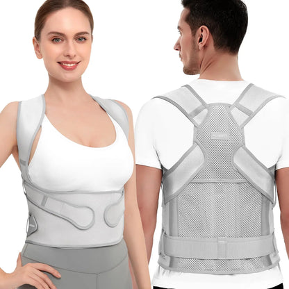 Vicorrect Posture Corrector for Men and Women Support: Posture Brace for Men and Women - Shoulders Straightener Relieve Upper Back Pain