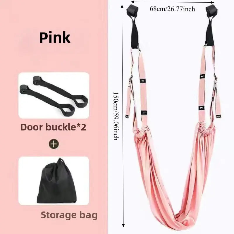 Shoulder Back Posture Corrector Stretch Band, Home Waist Backbend Trainer, Door Hanging Aerial Yoga Inversion Rope, Yoga Equipment, Stretching Tool, Stretching Gear