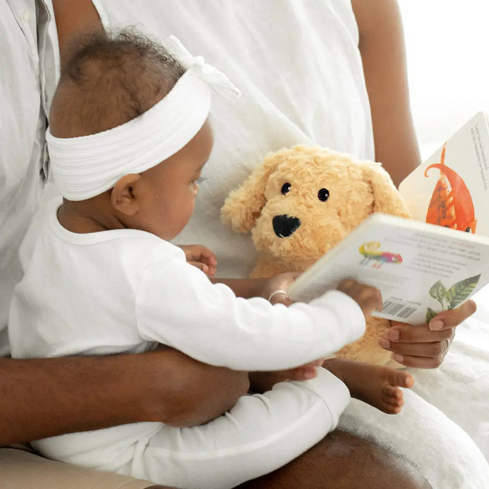 Golden Dog Warmies - Heatable, Chillable, and Weighted Stuffed Animal