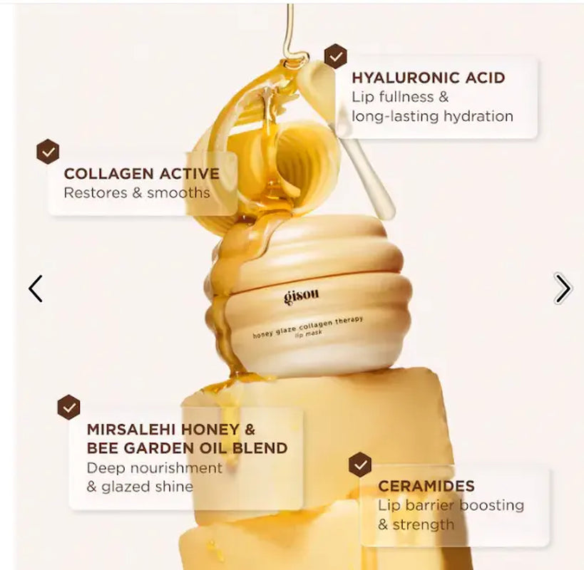 Honey Glaze Collagen Therapy Lip Mask