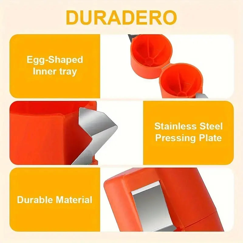 Creative Eggshell Opener, Egg Beater, Eggshell Separator, Restaurant Kitchen Baking Tool, Easily Separate Eggs-Household Egg Shell Cutting Tool