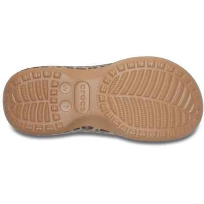 Crocs Women'S Saturday Metallic Buckle Platform Sandals