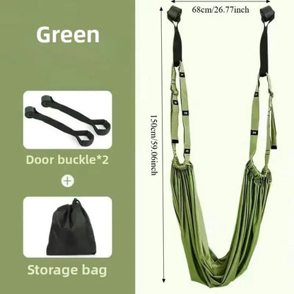 Shoulder Back Posture Corrector Stretch Band, Home Waist Backbend Trainer, Door Hanging Aerial Yoga Inversion Rope, Yoga Equipment, Stretching Tool, Stretching Gear