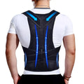 OLLAS Adjustable Back Support for Men & Women | Upper and Lower Back Stabilization with Waist Stability, Breathable Mesh Design | Casual Posture Corrector