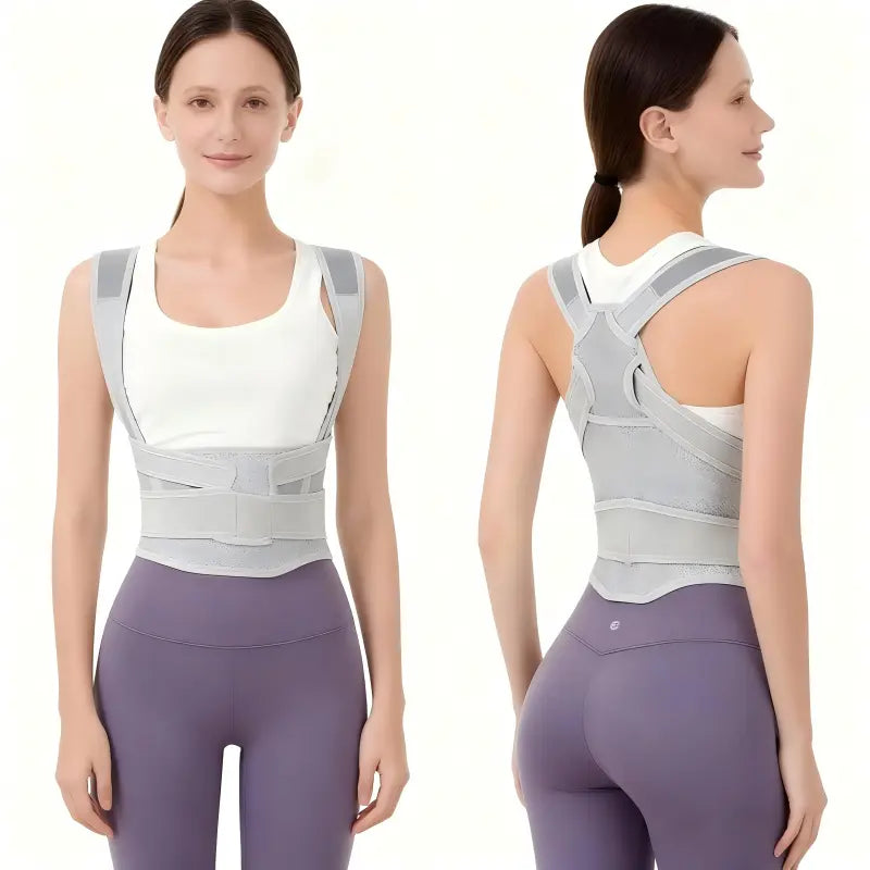Back Posture Corrector, Posture Corrector,Lightweight Invisible Backbrace for Medium/Large Women -Improveposture & Relieve Neck, Shoulder & Upper Backpain, Wear under Clothes for Hunchback &Slouching Default Healthcare Support
