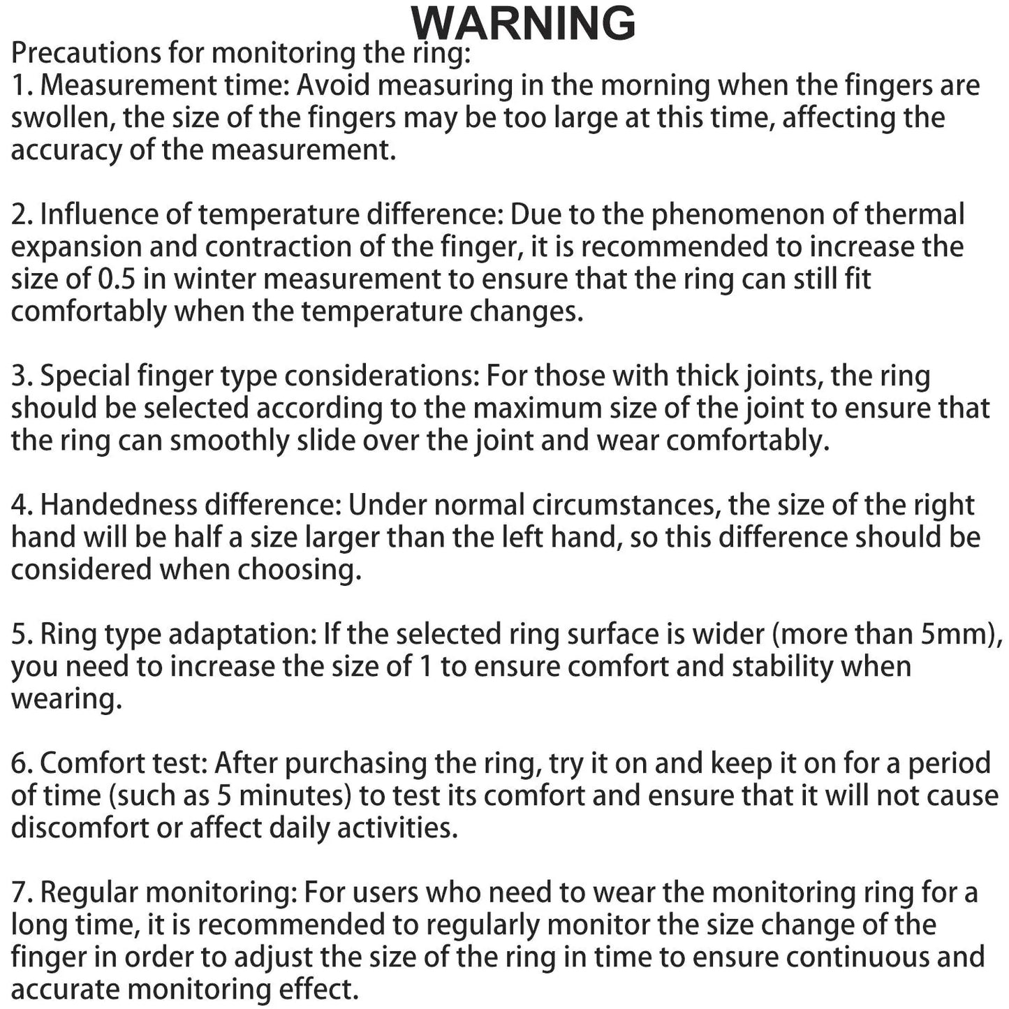 Smart Ring, Fitness Tracker with Wireless Charging Case, Sleep Tracker, Heart Rate Monitor, Multifunctional Sports Ring for Women & Men, Wearable