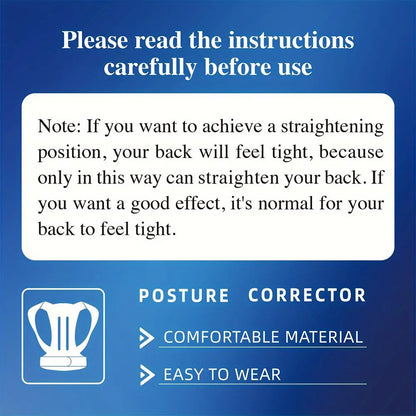Adjustable Breathable Waist Brace - Lower Back Support & Posture Corrector Belt, Posture Strap for Gym, Sports, Office Sitting